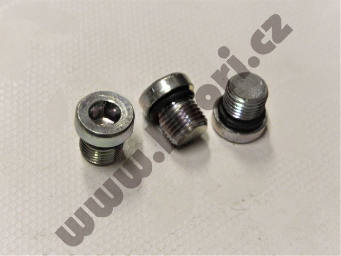 Zátka bloku cummins M14x1.5   s gumičkou