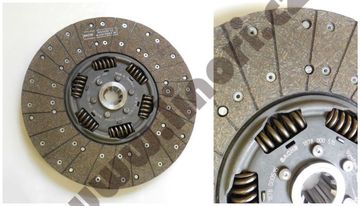 Lamela spojky OMEGA  -D90-ISBe ZF5,6 CUMM./-6/2 pružin.  362