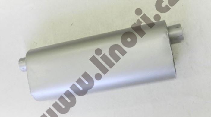 Tlumič výfuku AD100 -D60/75/90+ISBe-zákla.barva