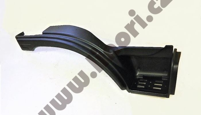 Stupačka P  D4*-4x4  upl. -ČERNÁ /šedá - LAKOV